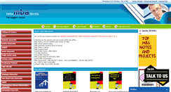 Desktop Screenshot of mbabooksindia.com